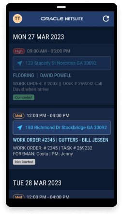 NetSuite Field Service Management モバイルアプリとは Thumbnail